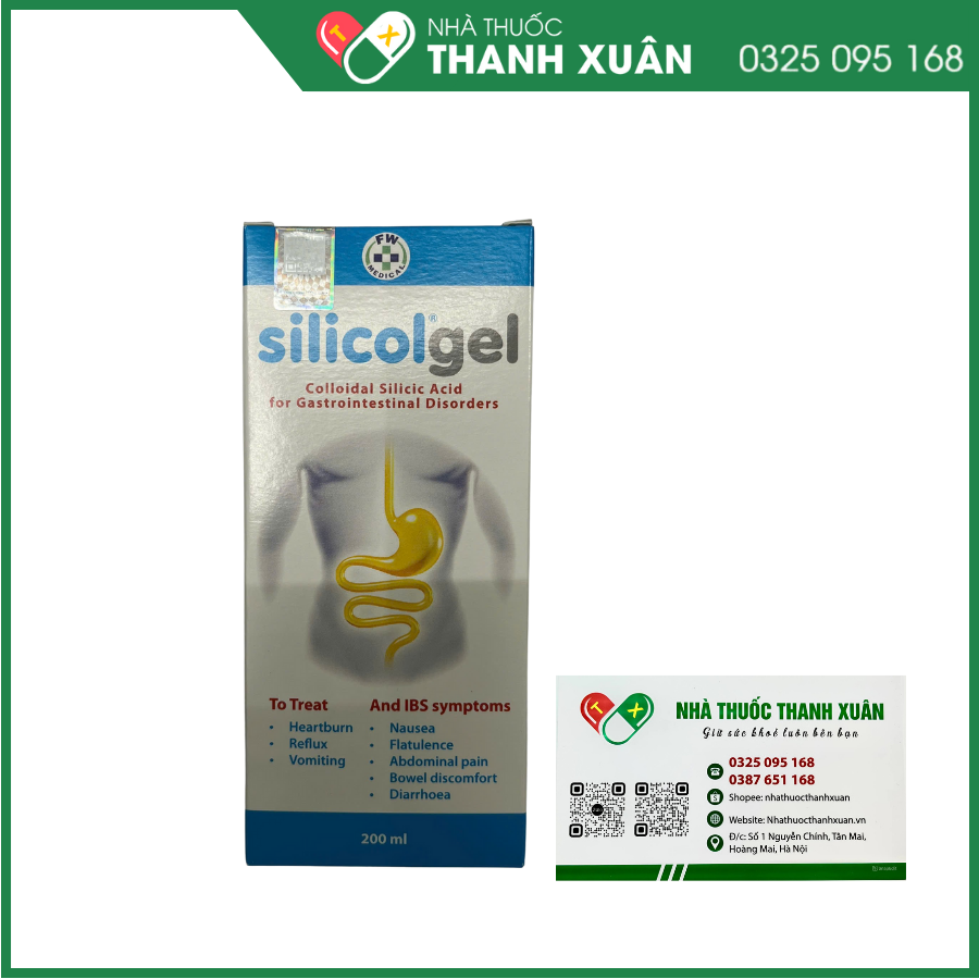 Silicol Gel giải quyết rối loạn tiêu hóa, hội chứng ruột kích thích